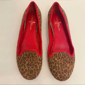 Cole Haan Cheeta Leopard Nike Air Canvas Flats